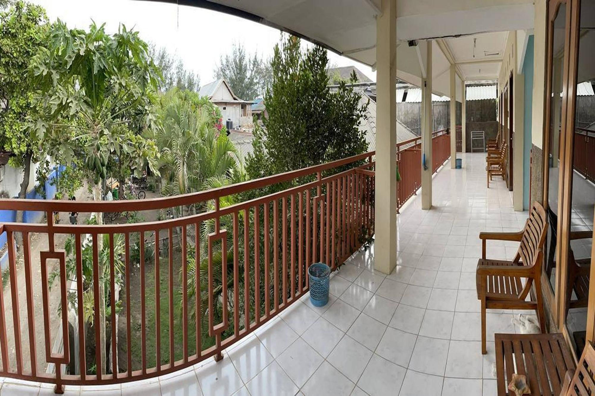 Sagita Bungalow Gili Trawangan Buitenkant foto